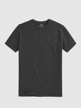 Mack Weldon SILVER Crew Neck T-Shirt - True Black - Large - Never Worn
